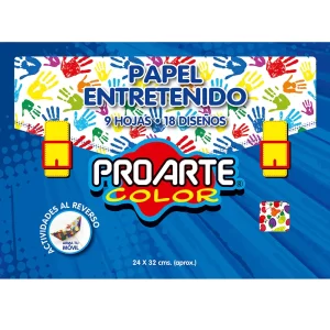Carpeta Papel Entretenido 18 Diseños Proarte