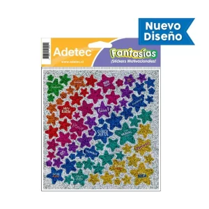 Stickers Motivacionales Estrellitas Adetec