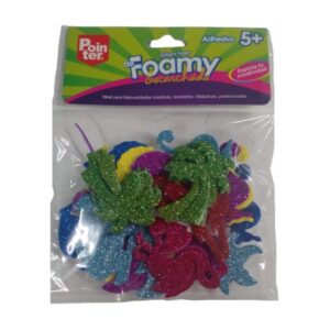 Goma Eva Figuras Glitter Pointer