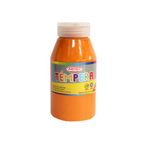 Tempera Naranja 250 ml Artel