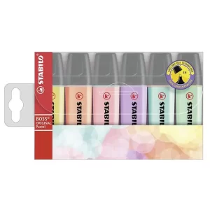 Destacadores Set 6 Colores Stabilo