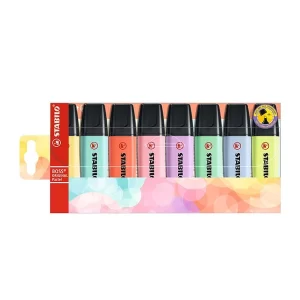 Destacadores Set 8 Colores Stabilo