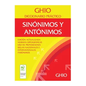 Diccionario Sinónimos y Antónimos Ghio