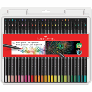 Lápices 50 Colores Supersoft Faber Castell