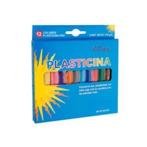 Plasticina 12 Colores Pax