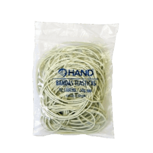 Elásticos Blancos Billetes 50 grs Hand