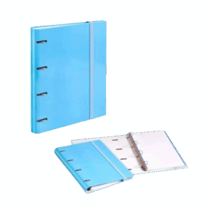 Carpeta Archivador A4 100 Hojas 4 Aros Azul