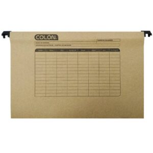 Carpeta Colgante Kraft Brazo Plástico Colon