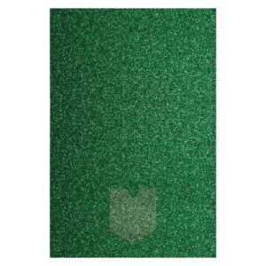 Goma Eva Glitter 40 x 60 cms Verde Oscuro
