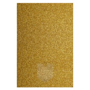 Goma Eva Glitter 40 x 60 cms Dorado