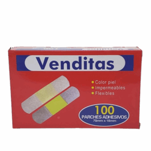 Parches Curitas 100 Unidades Vendita
