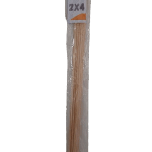 Palos De Maqueta 2 x 4 mm 50 cm 6 Unidades El Lucero