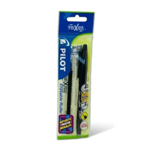 Lápiz Pasta Borrable 0.7 Negro Con Tapa + Repuesto Frixion Pilot