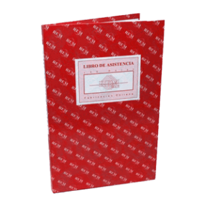 Libro Asistencia 100 Hojas Tapa Dura Rem