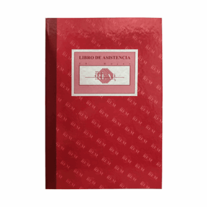 Libro Asistencia 50 Hojas Tapa Dura Rem