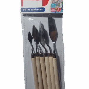 Espátulas Manualidades 6 Piezas Motarro