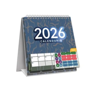 Calendario Escritorio 2026 17 x 17 cms Adetec