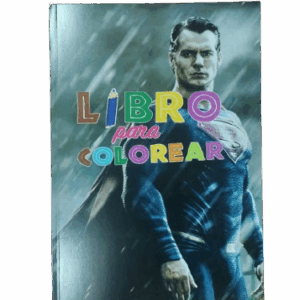 Libro Para Colorear Superman