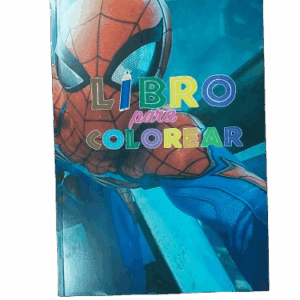 Libro Para Colorear Spiderman