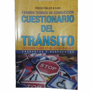 Libro Cuestionario Del Conductor Actualizado